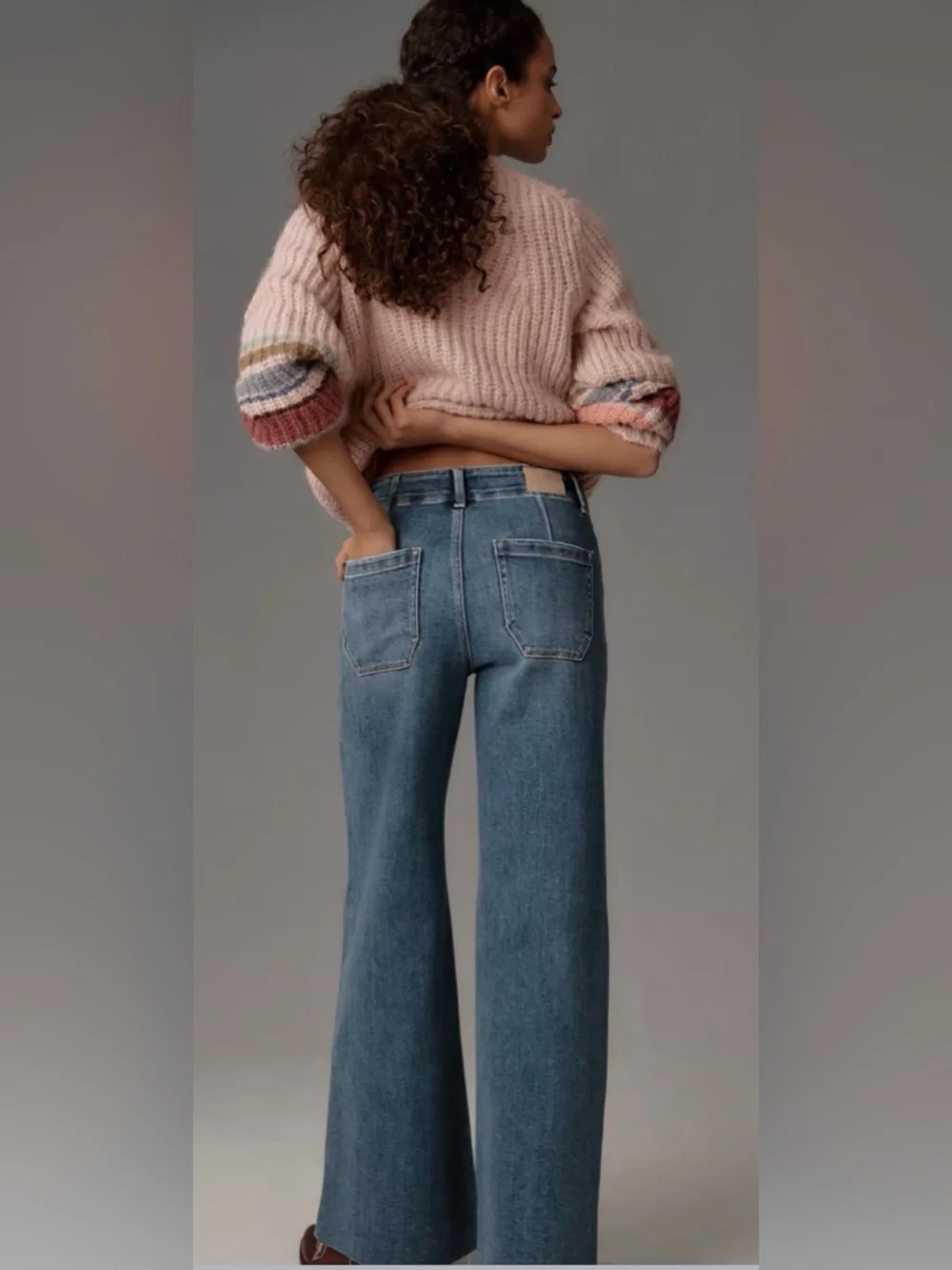 PAIGE Anessa Wide Leg Jeans - Picture 2 of 8